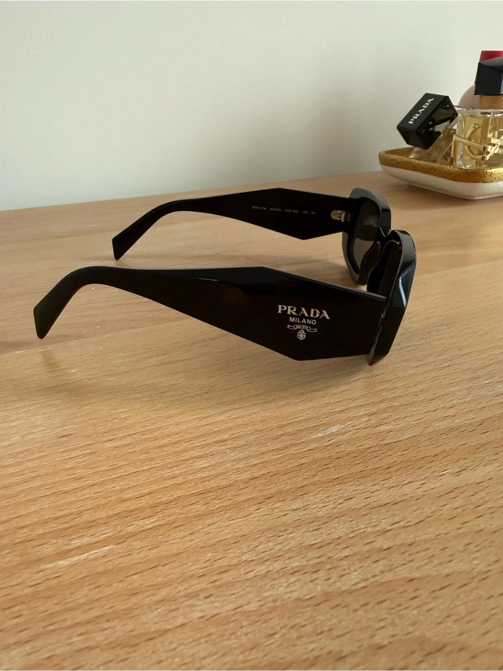 Prada PR 17WS Black sunglasses